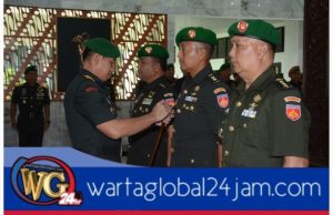 Pangdam IV/Diponegoro Pimpin Sertijab Kababinminvetcaddam, Kajasdam dan Serahkan Jabatan Kasetumdam