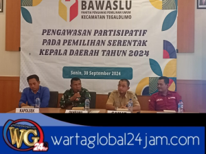 Danramil Tegaldlimo Hadiri Pengawasan Partisipatif Pemilu Serentak 2024