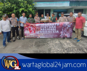 Tasyakuran HUT TNI KE- 79 di Koramil 0825/18 Purwoharjo