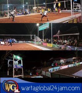 78 Team Putra Dan Putri Mengikuti Open Tournamen Bola Volly WWS Cup